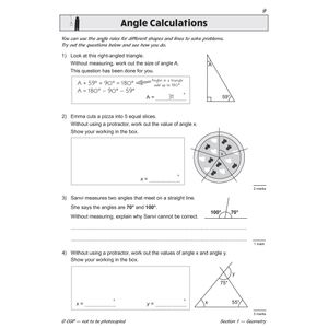 KS2 Maths SAT Buster: Geometry, Measures & Statistics - Book 1 (for the 2024 tests) Look Inside Image 5