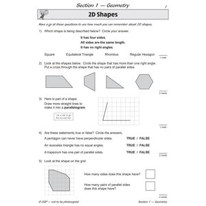 KS2 Maths SAT Buster: Geometry, Measures & Statistics - Book 2 (for the 2024 tests) Look Inside Image 2