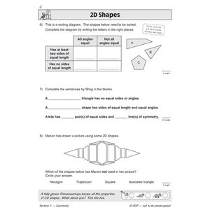 KS2 Maths SAT Buster: Geometry, Measures & Statistics - Book 2 (for the 2024 tests) Look Inside Image 3
