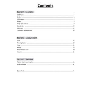 KS2 Maths SAT Buster: Geometry, Measures & Statistics - Book 2 (for the 2024 tests) Look Inside Image 1
