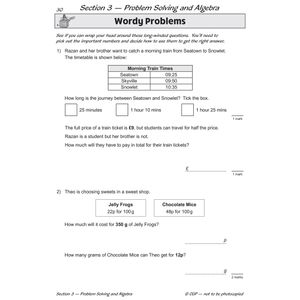 KS2 Maths SAT Buster: Number, Ratio & Algebra - Book 1 (for the 2024 tests) Look Inside Image 2