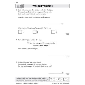 KS2 Maths SAT Buster: Number, Ratio & Algebra - Book 1 (for the 2024 tests) Look Inside Image 4