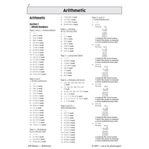 KS2 Maths SAT Buster Stretch: Answer Book (for the 2024 tests) Look Inside Image 1