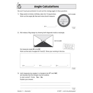 KS2 Maths SAT Buster Stretch: Geometry, Measures & Statistics (for the 2024 tests) Look Inside Image 2