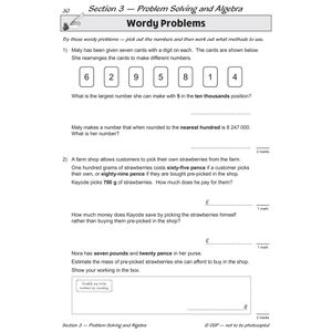 KS2 Maths SAT Buster Stretch: Number, Ratio & Algebra (for the 2024 tests) Look Inside Image 2