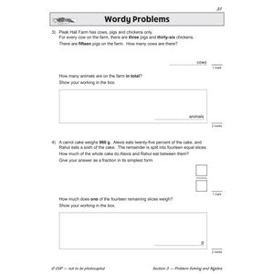 KS2 Maths SAT Buster Stretch: Number, Ratio & Algebra (for the 2024 tests) Look Inside Image 3