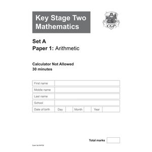 KS2 Maths SATS Practice Papers: Pack 5 - for the 2024 tests (with free Online Extras) Look Inside Image 1