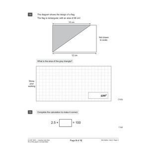 KS2 Maths SATS Practice Papers: Pack 5 - for the 2024 tests (with free Online Extras) Look Inside Image 6
