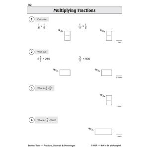 KS2 Maths SATs Question Book Stretch (Ages 10-11) Look Inside Image 6