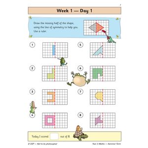 KS2 Maths Year 3 Daily Practice Book: Summer Term Look Inside Image 3