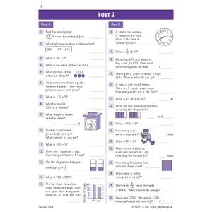 KS2 Maths Year 3 Mental Arithmetic Targeted Question Book (incl. Online Answers & Audio Tests) Look Inside Image 3