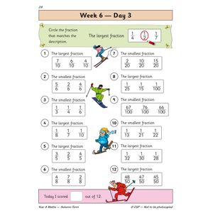 KS2 Maths Year 4 Daily Practice Book: Autumn Term Look Inside Image 5