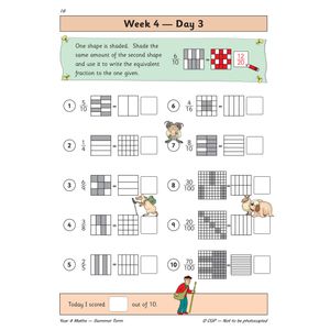 KS2 Maths Year 4 Daily Practice Book: Summer Term Look Inside Image 5