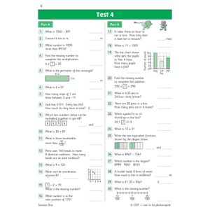 KS2 Maths Year 4 Mental Arithmetic Targeted Question Book (incl. Online Answers & Audio Tests) Look Inside Image 5