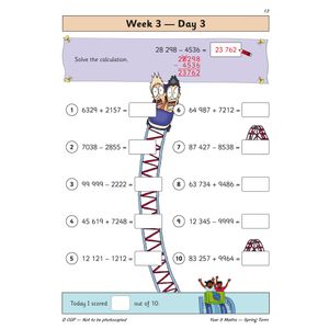 KS2 Maths Year 5 Daily Practice Book: Spring Term Look Inside Image 5