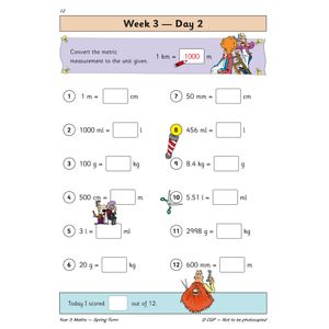 KS2 Maths Year 5 Daily Practice Book: Spring Term Look Inside Image 4