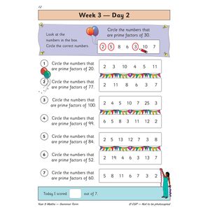 KS2 Maths Year 5 Daily Practice Book: Summer Term Look Inside Image 4