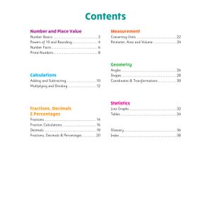 KS2 Maths Year 5 Knowledge Organiser Look Inside Image 1