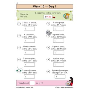 KS2 Maths Year 6 Daily Practice Book: Autumn Term Look Inside Image 3