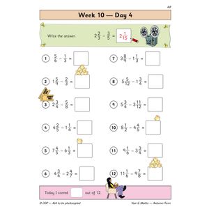 KS2 Maths Year 6 Daily Practice Book: Autumn Term Look Inside Image 6
