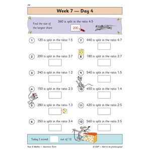 KS2 Maths Year 6 Daily Practice Book: Summer Term Look Inside Image 6