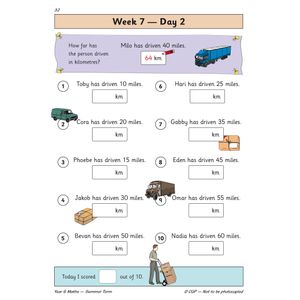 KS2 Maths Year 6 Daily Practice Book: Summer Term Look Inside Image 4
