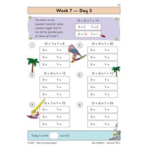 KS2 Maths Year 6 Daily Practice Book: Summer Term Look Inside Image 5