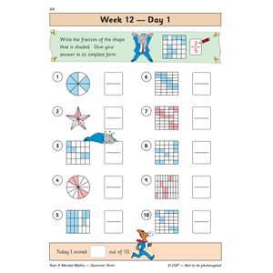 KS2 Mental Maths Year 5 Daily Practice Book: Summer Term Look Inside Image 3