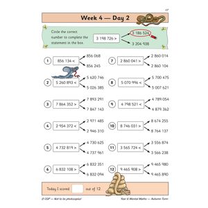 KS2 Mental Maths Year 6 Daily Practice Book: Autumn Term Look Inside Image 4