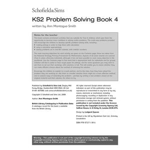 KS2 Problem Solving Workbook 4 (Ages 7-11) Look Inside Image 5