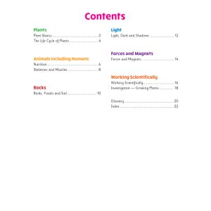 KS2 Science Year 3 Knowledge Organiser Look Inside Image 3