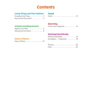 KS2 Science Year 4 Knowledge Organiser Look Inside Image 3