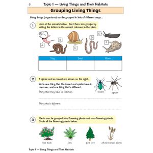 KS2 Science Year 4 Targeted Question Book (includes answers) Look Inside Image 2