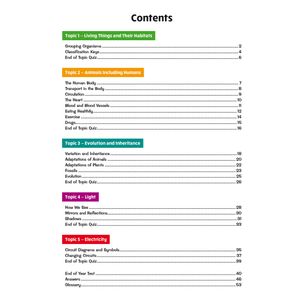 KS2 Science Year 6 Targeted Question Book (includes answers) Look Inside Image 1