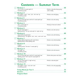 KS2 Year 3 English 10-Minute Weekly Workouts: Spelling & Vocabulary Look Inside Image 3