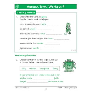KS2 Year 3 English 10-Minute Weekly Workouts: Spelling & Vocabulary Look Inside Image 4