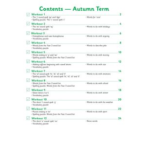 KS2 Year 3 English 10-Minute Weekly Workouts: Spelling & Vocabulary Look Inside Image 1