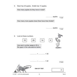 KS2 Year 3 Maths 10-Minute Tests: Addition & Subtraction Look Inside Image 3
