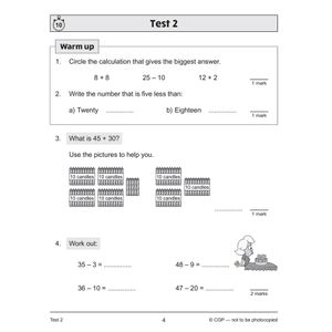 KS2 Year 3 Maths 10-Minute Tests: Addition & Subtraction Look Inside Image 2