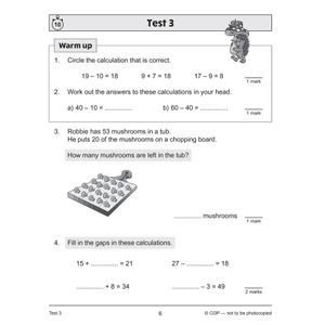 KS2 Year 3 Maths 10-Minute Tests: Addition & Subtraction Look Inside Image 4