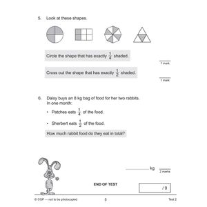 KS2 Year 3 Maths 10-Minute Tests: Fractions Look Inside Image 5