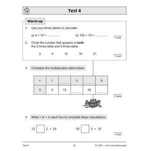 KS2 Year 3 Maths 10-Minute Tests: Multiplication & Division Look Inside Image 4