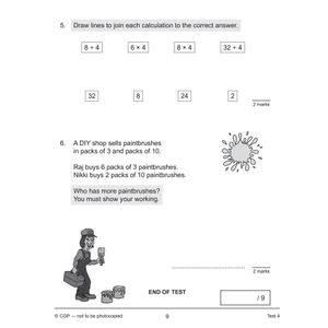 KS2 Year 3 Maths 10-Minute Tests: Multiplication & Division Look Inside Image 5