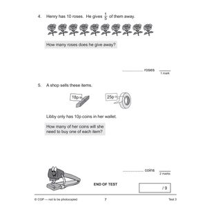 KS2 Year 3 Maths 10-Minute Tests: Problem Solving Look Inside Image 5