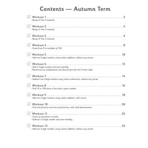 KS2 Year 3 Maths 10-Minute Weekly Workouts: Arithmetic Look Inside Image 2
