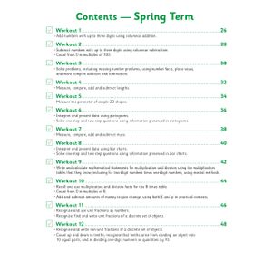 KS2 Year 3 Maths 10-Minute Weekly Workouts Look Inside Image 2