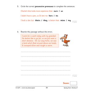 KS2 Year 4 English 10-Minute Weekly Workouts Look Inside Image 5