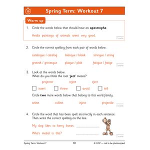 KS2 Year 4 English 10-Minute Weekly Workouts Look Inside Image 4