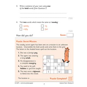 KS2 Year 4 English 10-Minute Weekly Workouts: Spelling & Vocabulary Look Inside Image 5