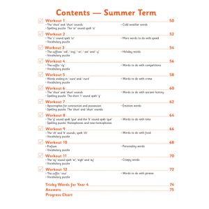 KS2 Year 4 English 10-Minute Weekly Workouts: Spelling & Vocabulary Look Inside Image 3